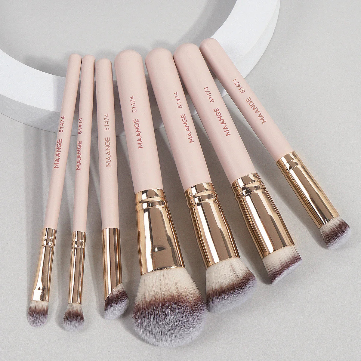 MAANGE 7-Piece Makeup Brush Set