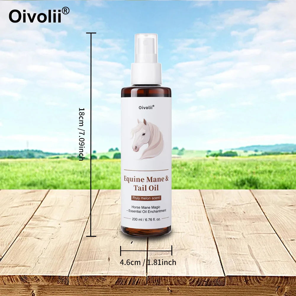 Horse Mane & Tail Growth Care Oil