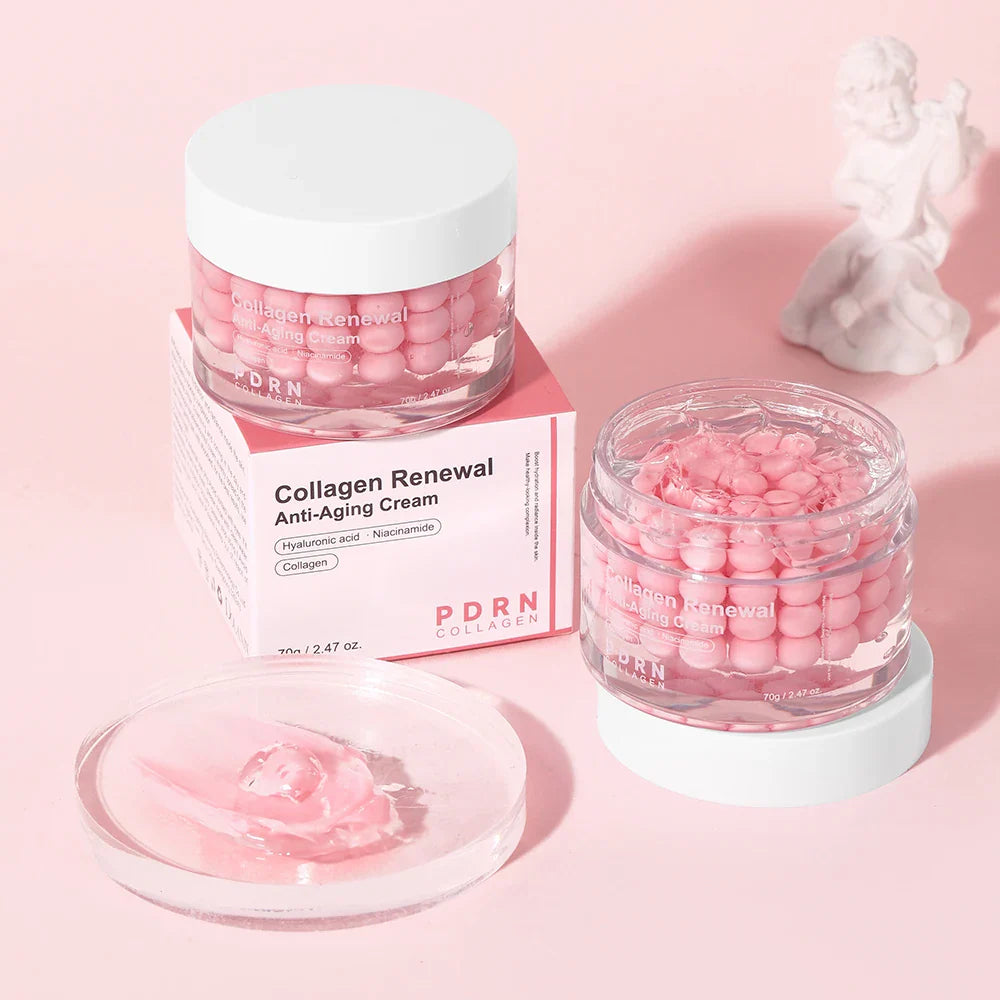 Pink Collagen Capsule Night Face Cream